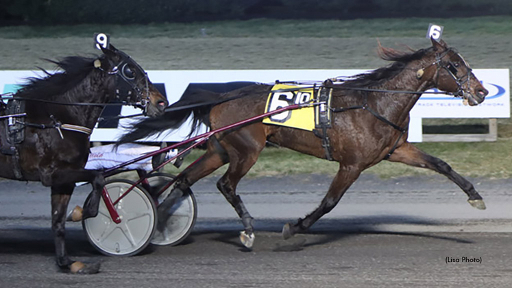 Chapheart winning at The Meadowlands