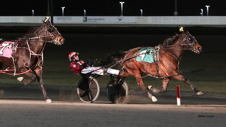 Drama Act winning at Yonkers Raceway