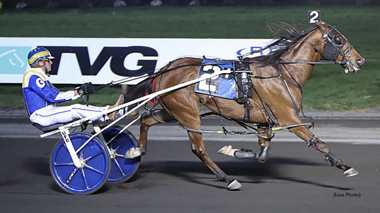 Thndrfrmthethron N winning a GSY Series race at The Meadowlands
