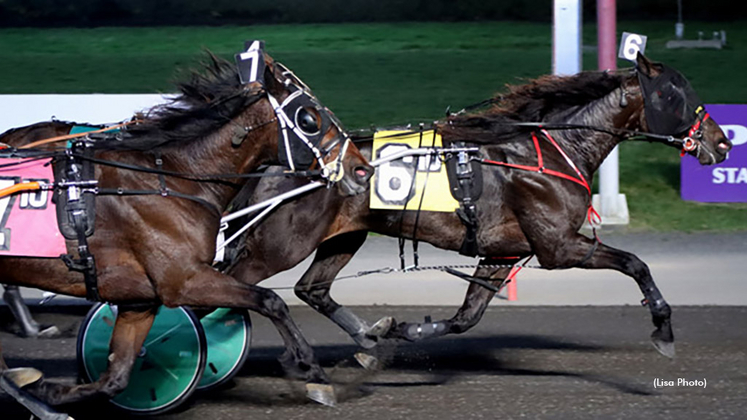 Heavens Pic winning at The Meadowlands