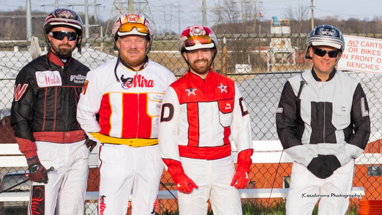 Ronnie Wrenn Jr., Aaron Merriman, Billy Davis Jr. and Chris Lems of Team Northfield