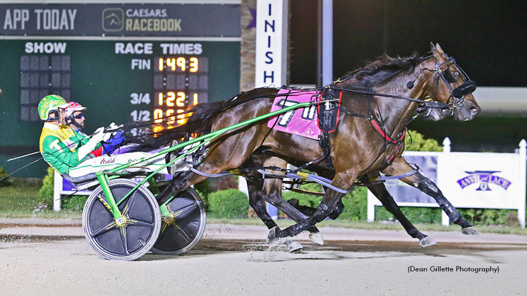 Coach Stefanos winning at Hoosier Park