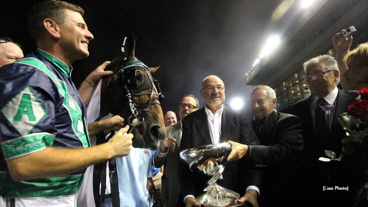 Captaintreacherous and connections with the Meadowlands Pace trophy