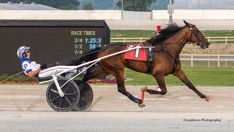 Rose Run Yanae winning at Northfield Park