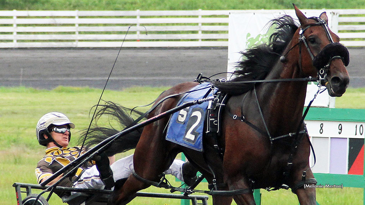 Thunder Hunter Joe winning at Monticello Raceway