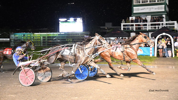 Livinthebeachlife winning at Charlottetown Driving Park