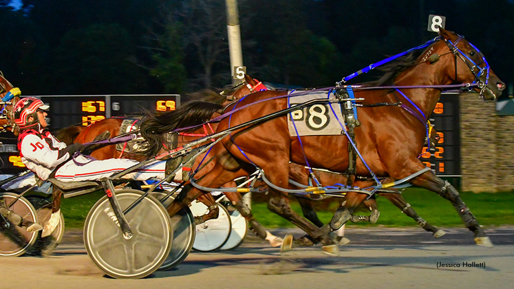 Seventh Secret winning at Saratoga Raceway