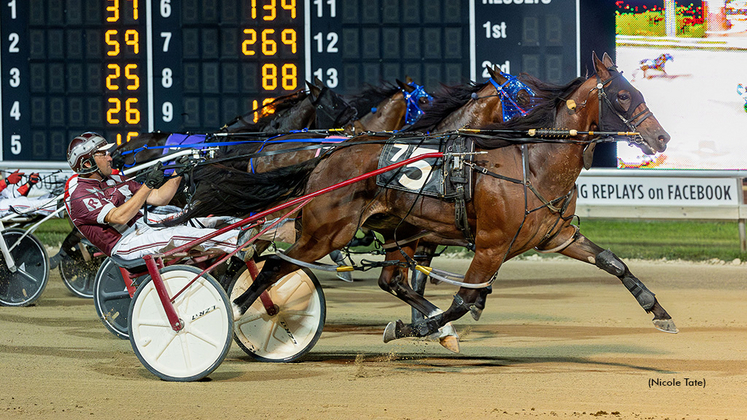 Topville Rocknluck winning at Running Aces