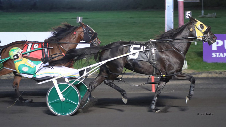 Jody winning at The Meadowlands