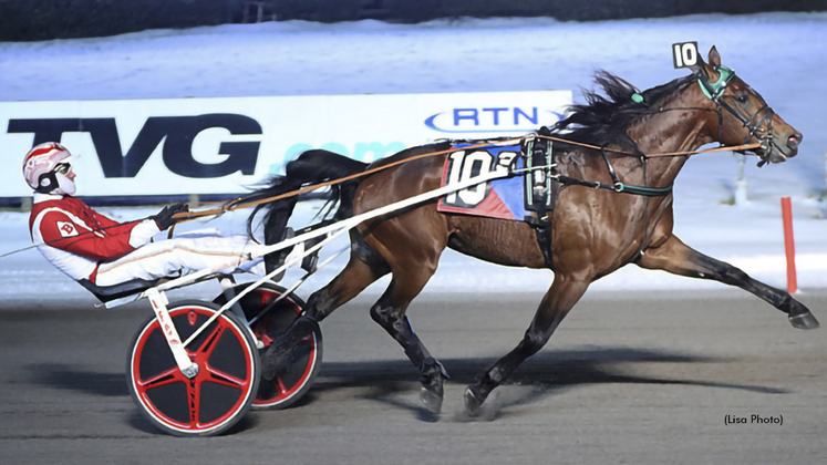 The American Eagle winning at The Meadowlands