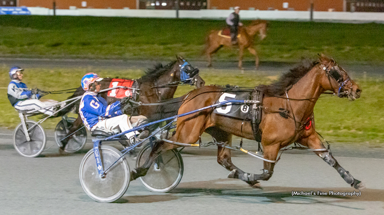 Kootenay Cocoa winning at Fraser Downs