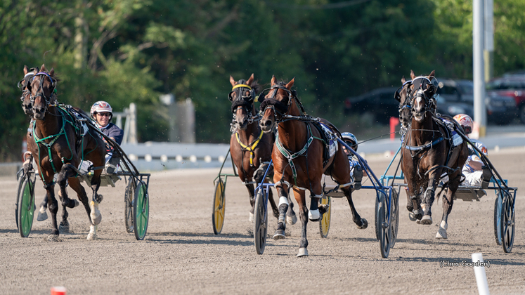 Captain Albano winning at The Meadows