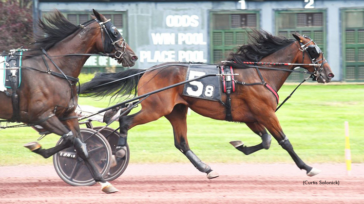 Seven Sins winning at Pocono Downs