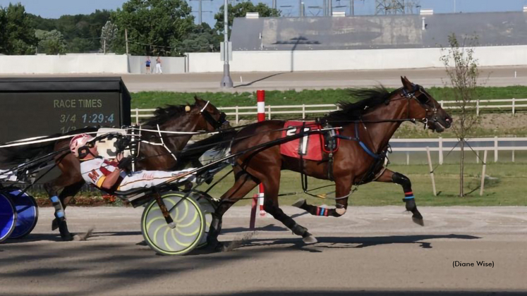 Uncle Moneybags winning at Northfield Park