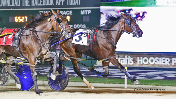 Brookview Fancy winning at Hoosier Park