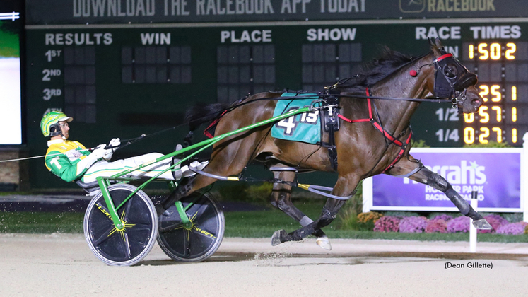 Coach Stefanos winning at Hoosier Park