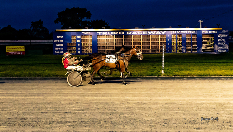 Fifth Estate winning at Truro Raceway