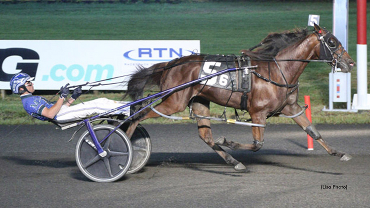 Reckless Abandon winning at The Meadowlands
