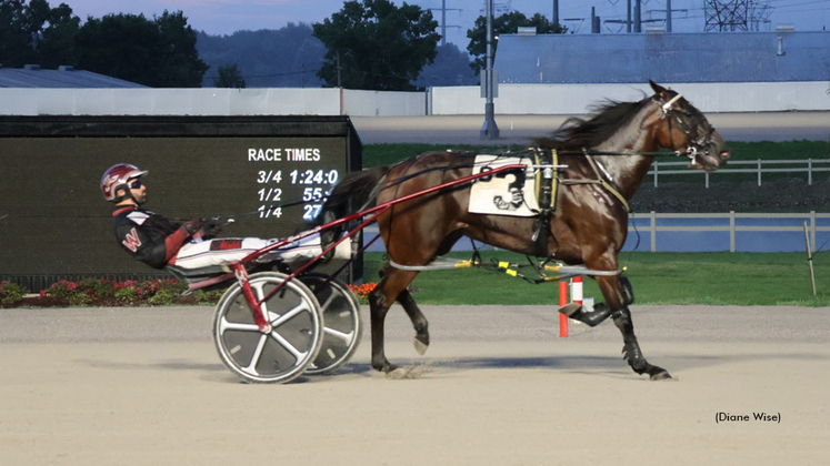 Seaside Diva winning at Northfield Park