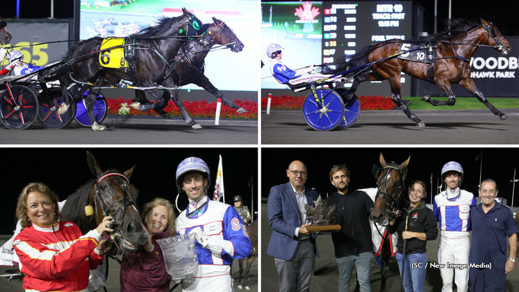 Scott Zeron sweeps Canadian Pacing Derby with Its My Show and Periculum