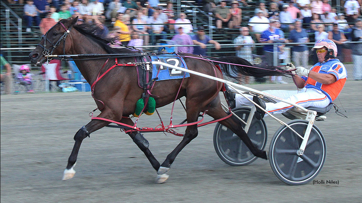 Gowestyounggrace winning at Windsor Fair