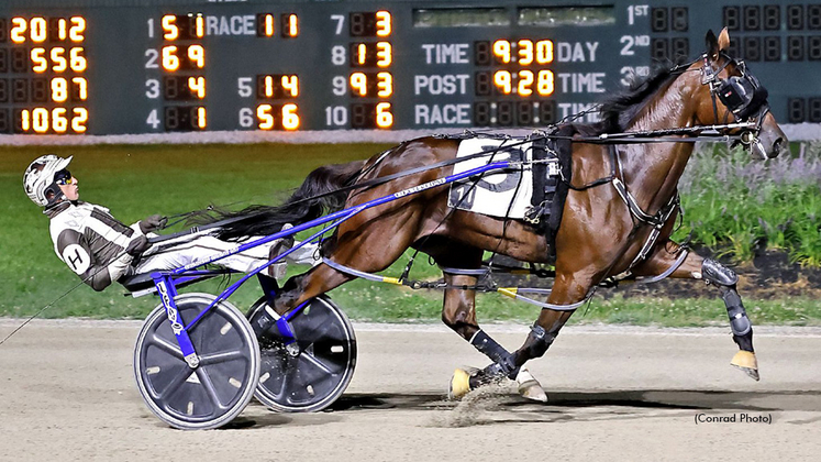 Rose Run Zane winning at Scioto Downs