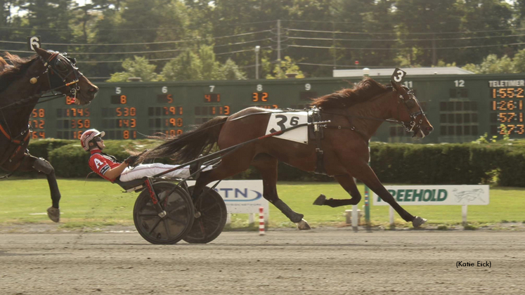 Southwind Banshee winning at Freehold Raceway