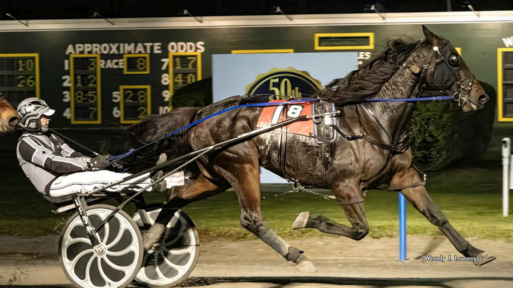 Crazy Brother Jim winning at Batavia Downs