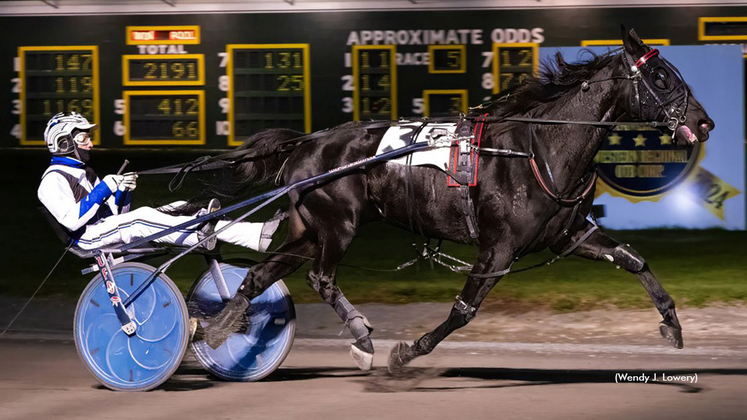 Famous Dan winning at Batavia Downs