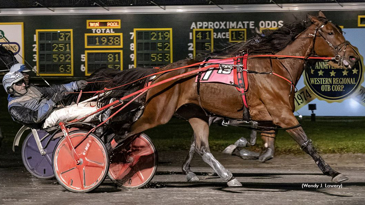 Mucho Macho winning at Batavia Downs