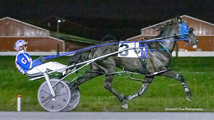 Ove Ice, winning at Fraser Downs