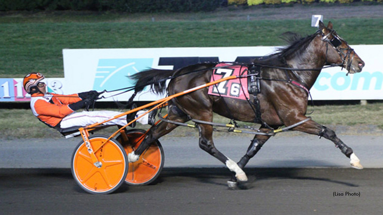 Papis Pistol winning at Meadowlands Racetrack