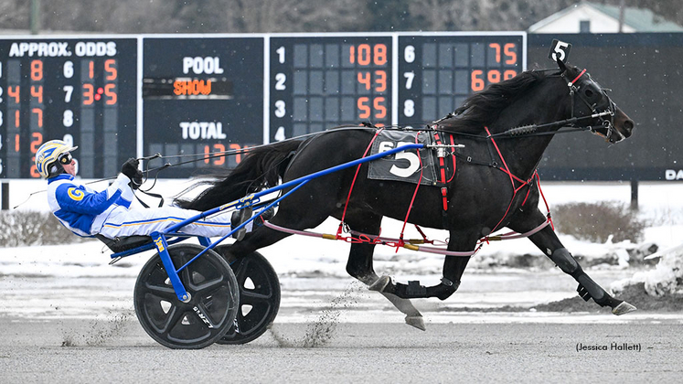 The Good Doctor winning at Saratoga Raceway