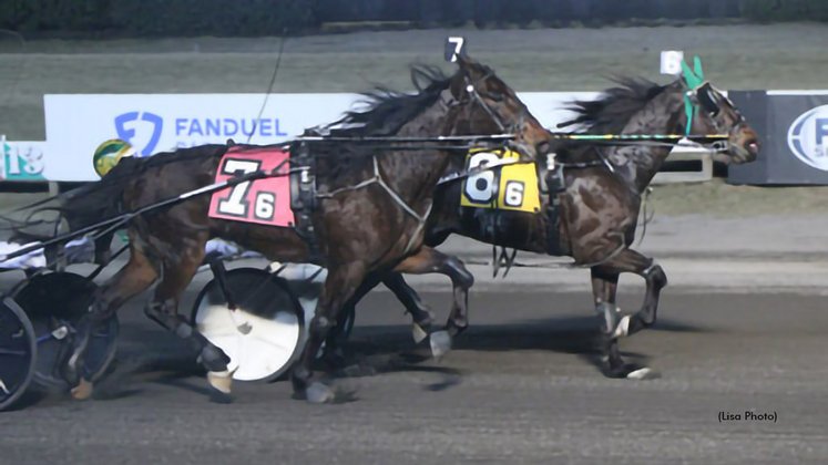 Rock My Universe winning at The Meadowlands