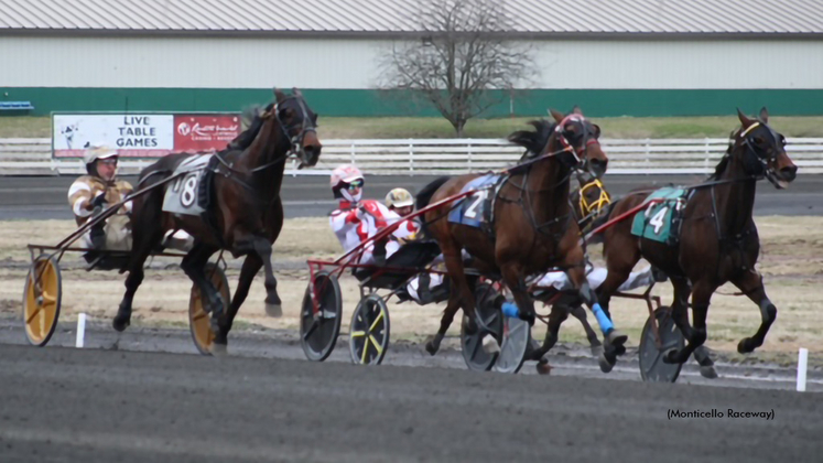 Raceace winning at Monticello Raceway