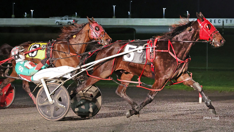Mossdale Ben N winning at Yonkers Raceway