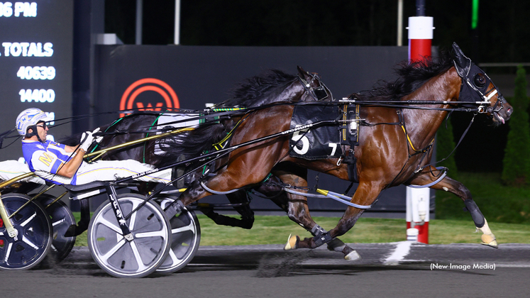Allstar Maniac winning at Woodbine Mohawk Park