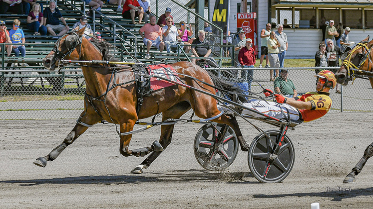 Chasing Dudes winning at Windsor Fair