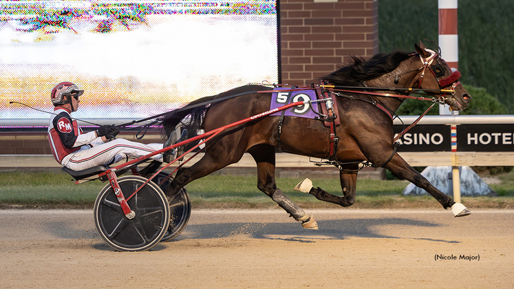 Peanutbutterfalcon winning at Running Aces