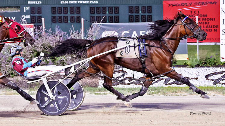 Women Layer winning at Scioto Downs