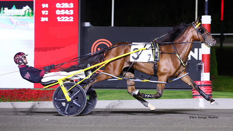 Loua Dipa winning at Woodbine Mohawk Park