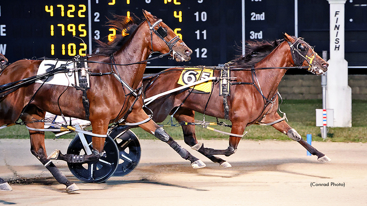 Sunonmybuns winning at Dayton Raceway