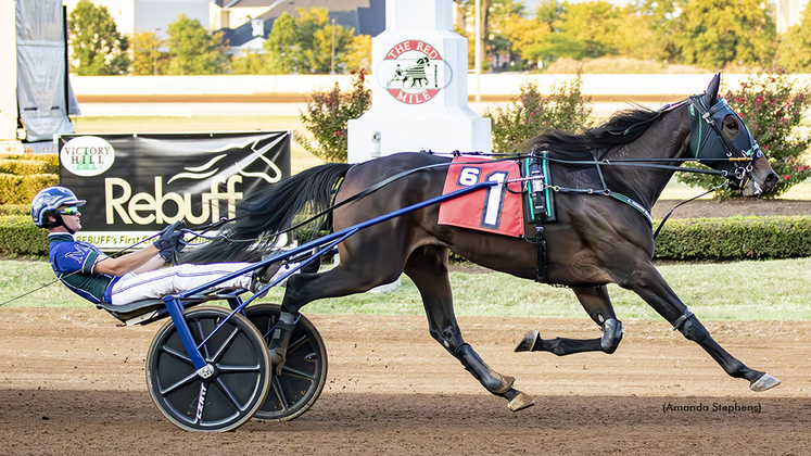Yo Tillie winning at The Red Mile