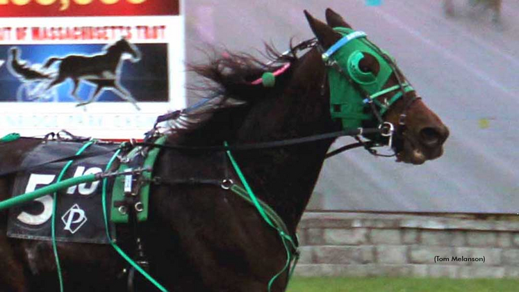 Anvil Hands winning at Plainridge Park