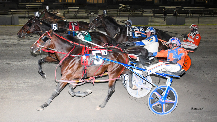 Bluesville and Merrow dead heat for the win at Vernon Downs