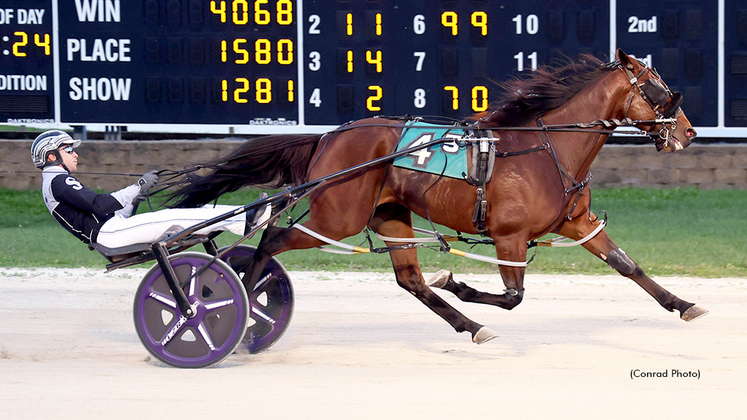 TheHeavyweightway winning at Dayton Raceway