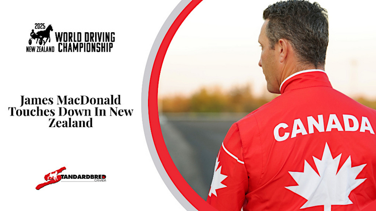 James MacDonald arrives in New Zealand