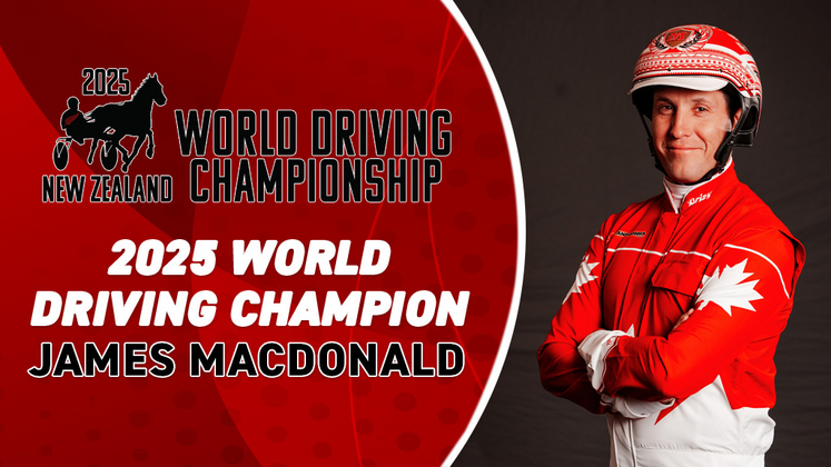 2025 World Driving Champion James MacDonald