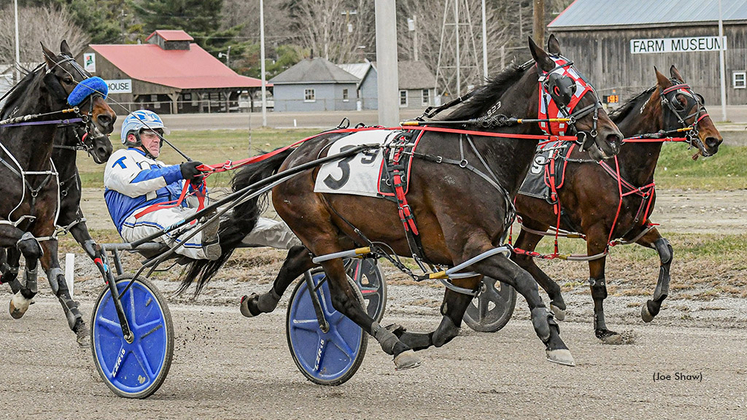 Dealt A Winner winning at First Tracks Cumberland