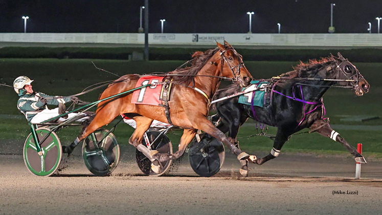 Sir Pinocchio winning at Yonkers Raceway